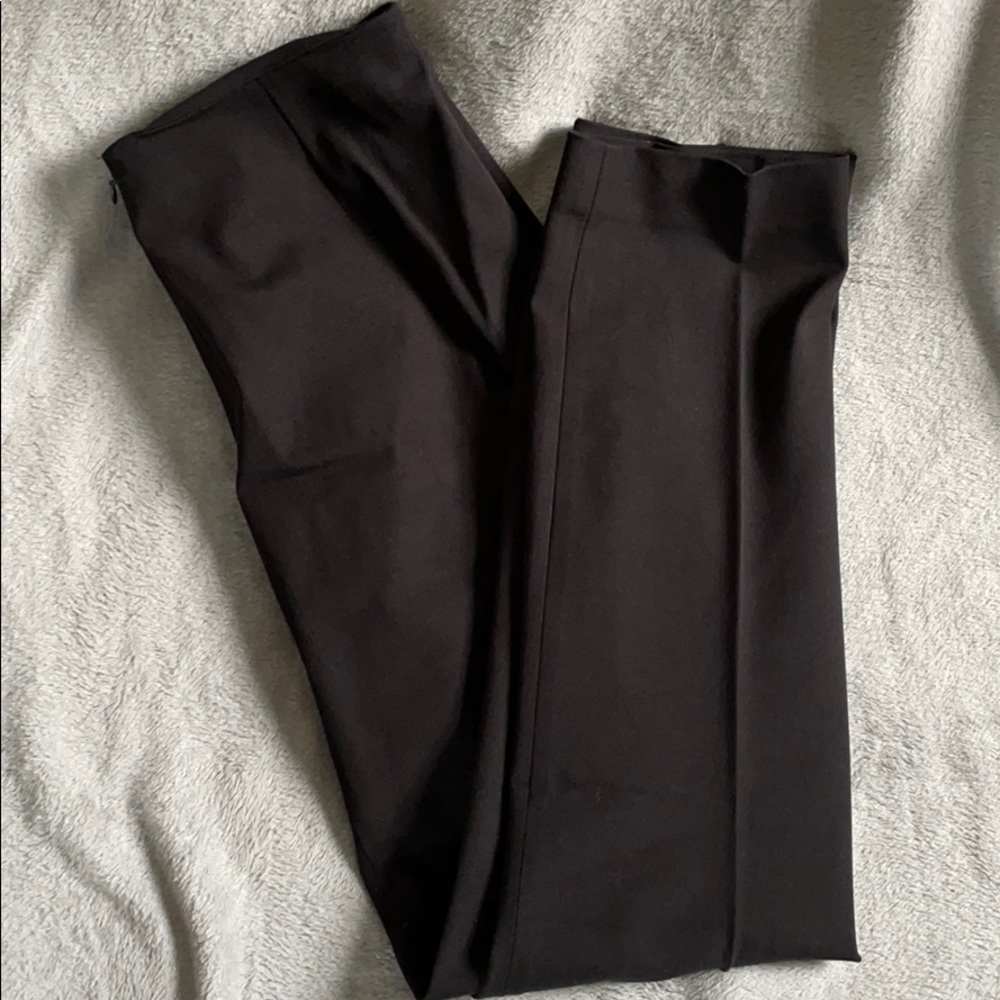 ElieTahari JULIETTE LONG SKINNY STRETCH TWILL PANT - Picture 4 of 5